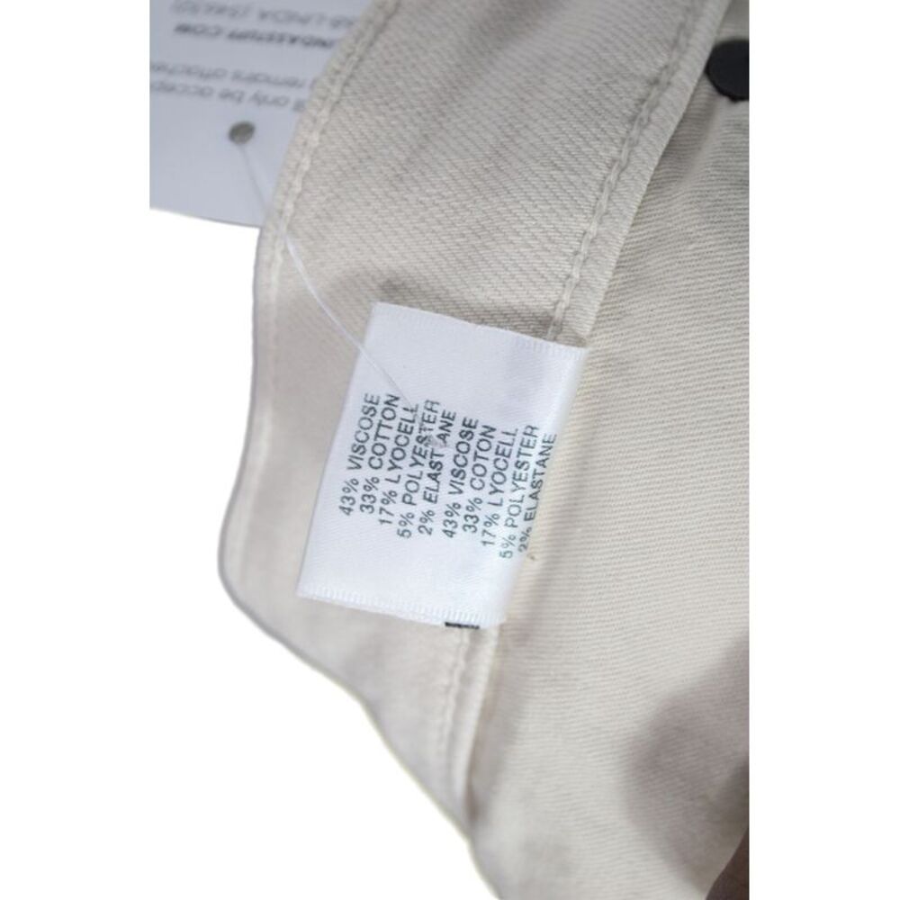 J Brand Womens Ankle Pants Beige Button Viscose Solid Size 38 - Picture 6 of 6